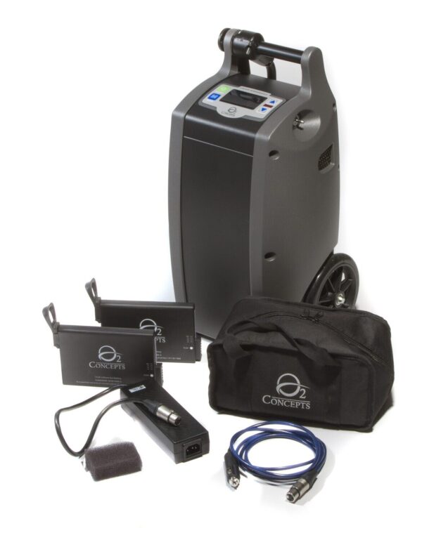 CONCENTRADOR OXIGENO PORTATIL O2 CONCENPTS OXLIFE INDEPENDENCE FLUJO CONTINUO - Image 3