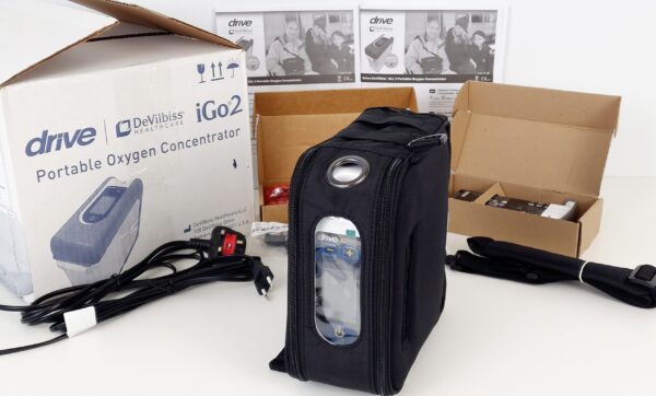 CONCENTRADOR DE OXIGENO PORTATIL DEVILBISS DRIVE IGO2 INDESTRUCTIBLE 2025 - Image 3